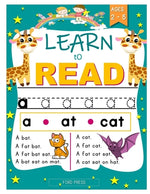 Book cover for Learn to Read Phonic Activity Workbook: Teach Your Child to Read with our Easy Lessons, Words and Phonics Activity Workbook for Beginning Readers Ages