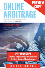 Book cover for Online Arbitrage - PREVIEW COPY: Sourcing Secrets For Buying Products Online To Resell For Big Profits