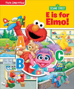 Book cover for Sesame Street E Is for Elmo!: First Look and Find