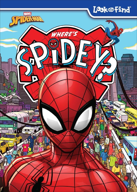 Book cover for Marvel Spider-Man Where's Spidey?: Look and Find