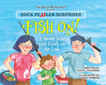 Book cover for Sock Peddler Surprises: Fish On!
