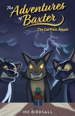 Book cover for Adventures of Baxter: The Cat Pack Attack