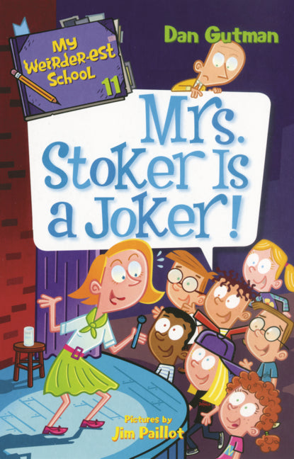 Book cover for Mrs. Stoker Is a Joker!