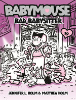 Book cover for Babymouse #19: Bad Babysitter
