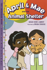 Book cover for April & Mae and the Animal Shelter: The Thursday Book