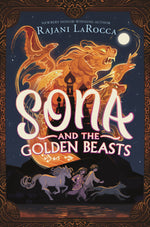 Book cover for Sona and the Golden Beasts