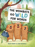 Book cover for Wombats Go Wild for Words