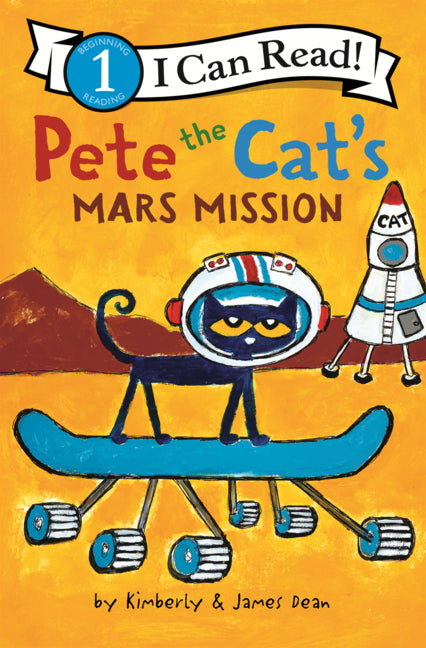 Book cover for Pete the Cat's Mars Mission
