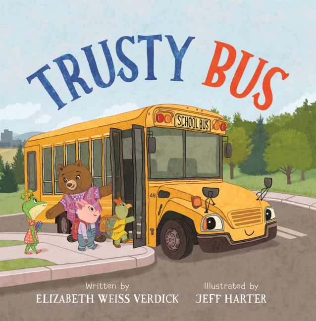 Book cover for Trusty Bus