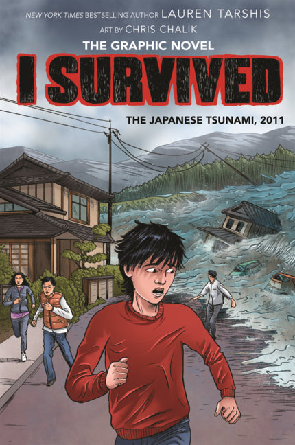 Book cover for I Survived the Japanese Tsunami, 2011