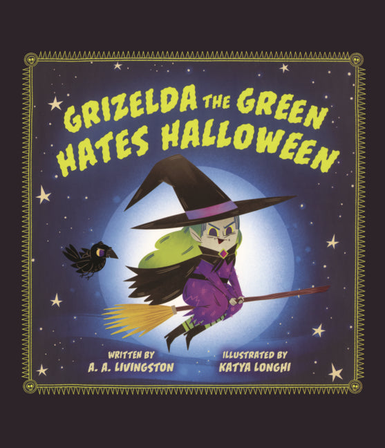 Book cover for Grizelda the Green Hates Halloween