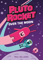 Book cover for Pluto Rocket: Over the Moon