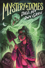 Book cover for Mystery James Digs Her Own Grave