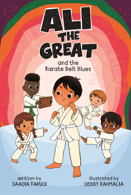 Book cover for Ali the Great and the Karate Belt Blues