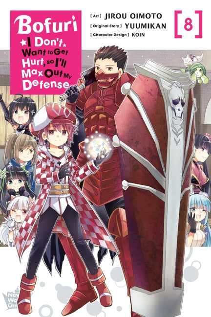 Book cover for Bofuri: I Don't Want to Get Hurt, So I'll Max Out My Defense., Vol. 8 (Manga)