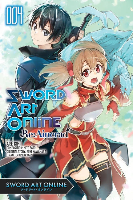 Book cover for Sword Art Online RE: Aincrad, Vol. 4 (Manga): Volume 4