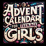 Book cover for Advent Calendar for Teenage Girls: Activity Book and Stocking Stuffers for Teenager Girls: 24 Days to Discover Your Joy, Spark Creativity, and Embrace