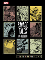 Book cover for Lost Marvels No. 3: Savage Tales of the 1980s