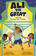 Book cover for Ali the Great and the Monkey Bar Tumble