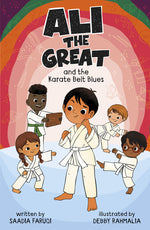 Book cover for Ali the Great and the Karate Belt Blues