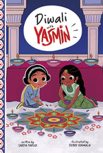 Book cover for Diwali with Yasmin