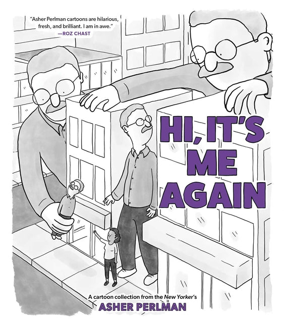 Book cover for Hi, It's Me Again: A Cartoon Collection from the New Yorker's Asher Perlman