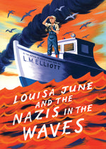 Book cover for Louisa June and the Nazis in the Waves