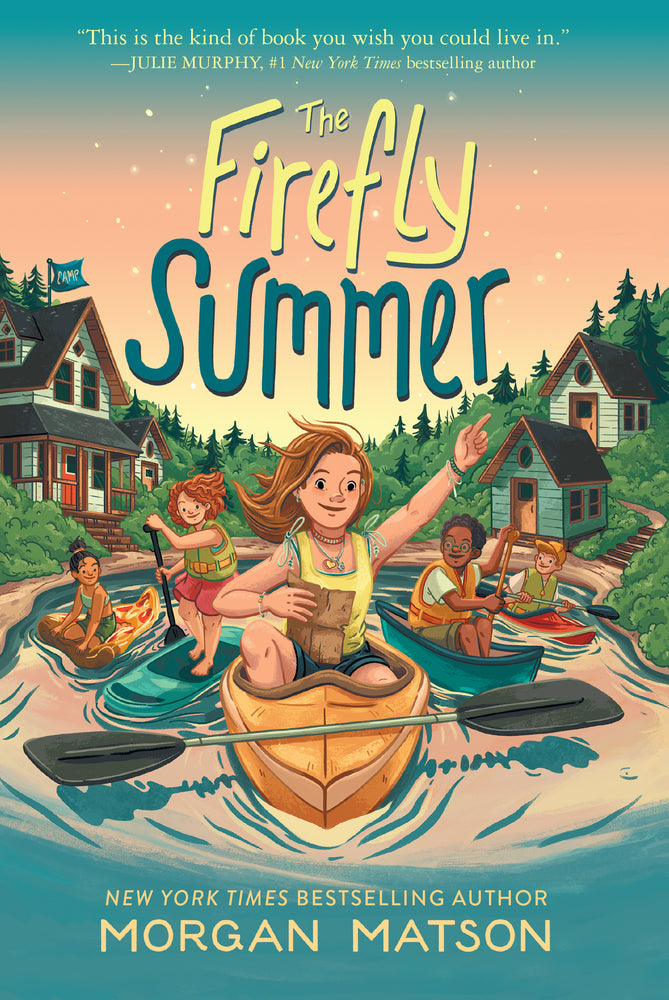 Book cover for The Firefly Summer
