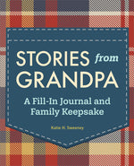 Book cover for Stories from Grandpa: A Fill-In Journal and Family Keepsake