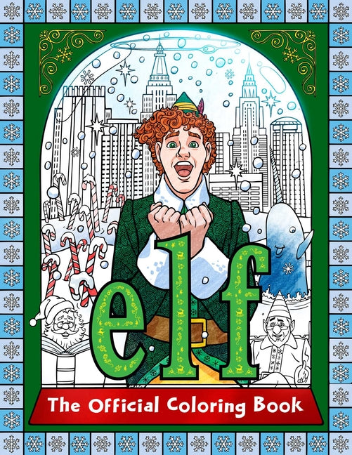 Book cover for Elf: The Official Coloring Book