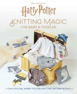 Book cover for Harry Potter: Knitting Magic for Baby and Toddler: An Official Harry Potter Knitting Pattern Book