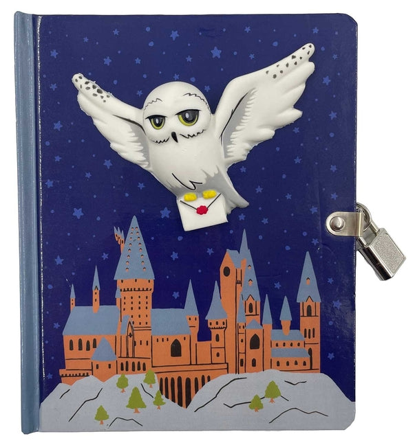 Book cover for Harry Potter: Hedwig Squishy Lock & Key Diary