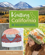 Book cover for Knitting California: 26 Easy-To-Follow Designs for Beautiful Beanies Inspired by the Golden State