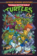 Book cover for Teenage Mutant Ninja Turtles: Saturday Morning Adventures, Vol. 2