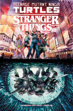 Book cover for Teenage Mutant Ninja Turtles X Stranger Things