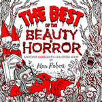Book cover for The Best of the Beauty of Horror: Another Goregeous Coloring Book