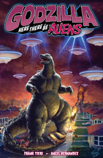 Book cover for Godzilla: Here There Be Aliens