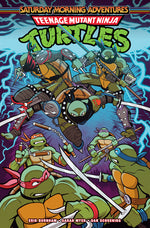 Book cover for Teenage Mutant Ninja Turtles: Saturday Morning Adventures, Vol. 7