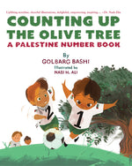 Book cover for Counting Up the Olive Tree: A Palestine Number Book