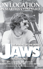 Book cover for On Location on Martha's Vineyard - The Making of the Movie Jaws - 50th Anniversary Edition