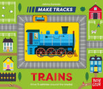 Book cover for Make Tracks: Trains
