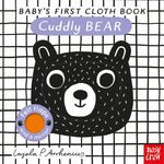 Book cover for Baby's First Cloth Book: Cuddly Bear