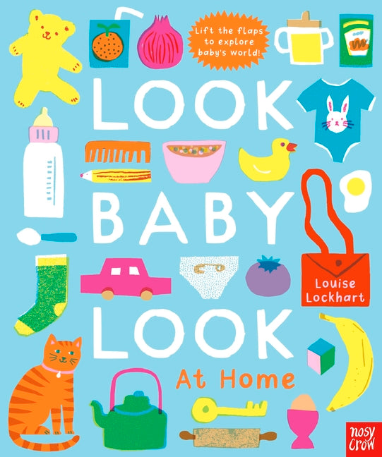 Book cover for Look, Baby, Look! at Home