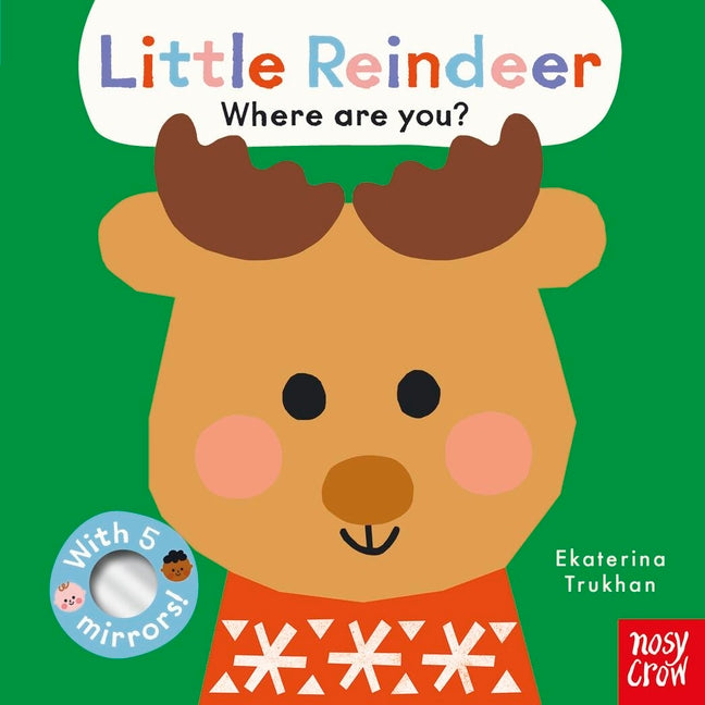 Book cover for Baby Faces: Little Reindeer, Where Are You?