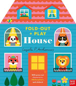 Book cover for Fold-Out + Play: House