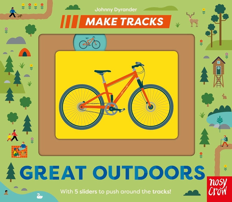 Book cover for Make Tracks: Great Outdoors
