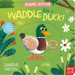Book cover for Animal Actions: Waddle Like a Duck