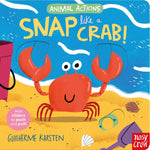 Book cover for Animal Actions: Snap Like a Crab