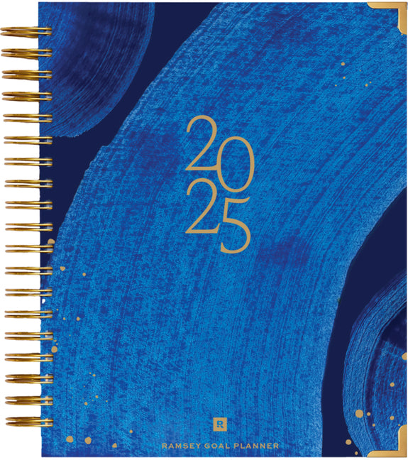 Book cover for 2025 Ramsey Goal Planner