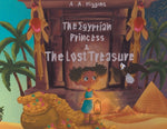 Book cover for The Egyptian Princess and The Lost Treasure